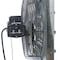 Iliving Silver 16 inch Shutter Exhaust Attic Garage Grow Fan with 3 Speed Thermostat 6 ft. 3 Plugs Cord ILG8SF16V-T - alternate 6